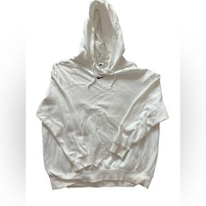 white nike hoodie